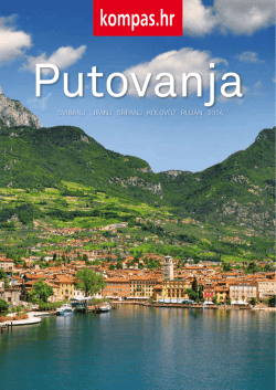 SVIBANJ LIPANJ SRPANJ KOLOVOZ RUJAN 2014