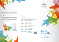UNIQA Loyalty klub