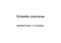 Strateško planiranje