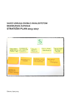 STRATE&Scaron;KI PLAN 2013-‐2017