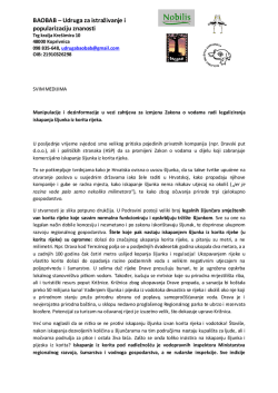 medijsko priopčenje