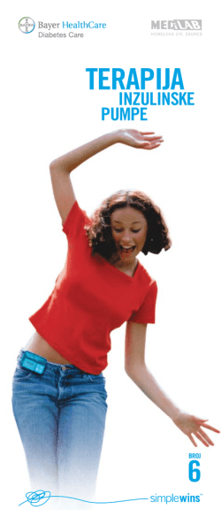Terapija - Inzulinske pumpe