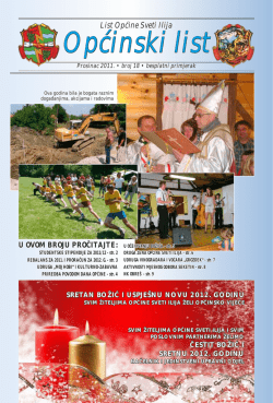 pregled - Općina Sveti Ilija