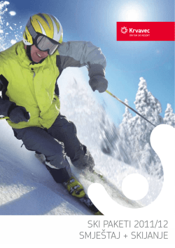 ski paketi 2011/12 smje&scaron;taj + skijanje