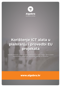 Kori&scaron;tenje ICT alata u planiranju i provedbi EU projekata