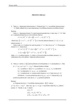 PRSTENI I IDEALI