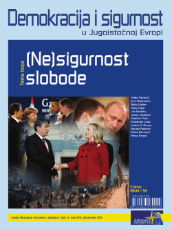 Postoji li mogućnost obnove etničkog nasilja u BiH?