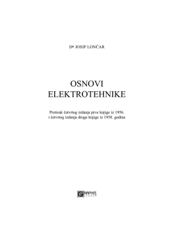 OSNOVI ELEKTROTEHNIKE