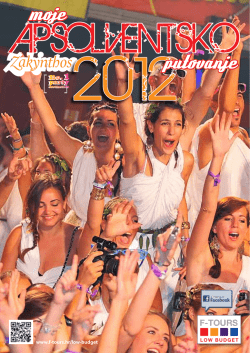 moje putovanje - F-tours putovanja doo