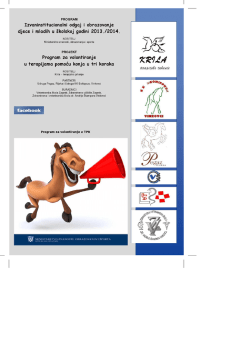 Uputstva za volontere u terapijama pomoću konja