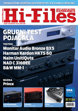 GRUPNI TEST POJAČALA