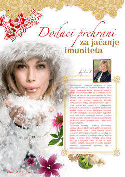 Dodaci prehrani za jačanje imuniteta