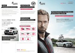 Audi 4 Plus Nepristupačan teren? Ovisi o opremi