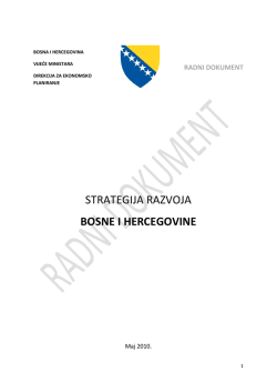 BOS-A-Strategija razvoja BiH