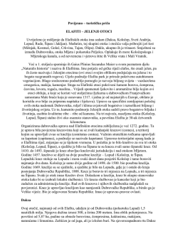 Povijesno &ndash; turistička priča