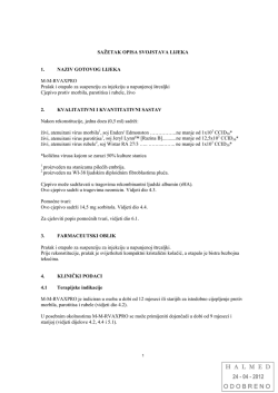 Dodatne informacije za zdravstvene radnike