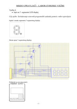 laboratorijska vježba iz upravljanja i regulacije broj 1