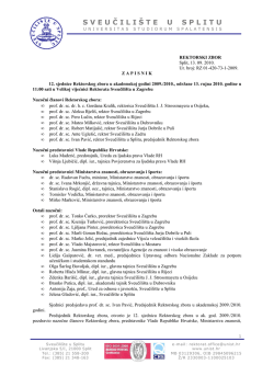 12. sjednica održana 13. rujna 2010