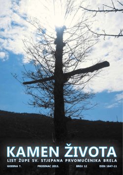 Kamen života prosinac 2013. broj 12