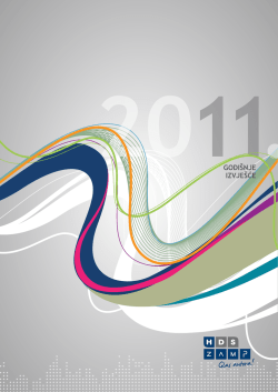 Godi&scaron;nje izvje&scaron;će 2011.
