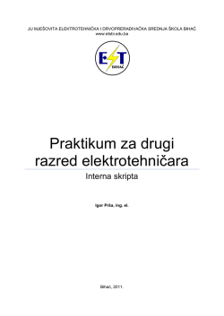 Praktikum za drugi razred elektrotehničara v2.0.1