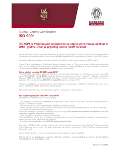 Revizija norme ISO 9001