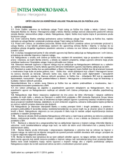 Kori&scaron;tenje usluge Trajni nalog za fizička lica