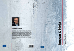 Europa u 12 lekcija - Europe Direct Dubrovnik
