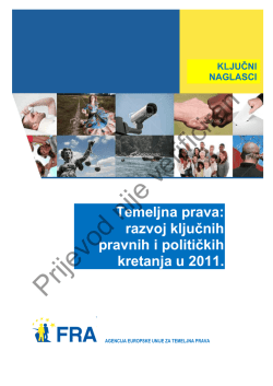 Prijevod nije verificiran - European Union Agency for Fundamental