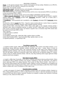 ORGONSKA ENERGIJA