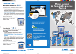Mapei lepkovi za keramičke pločice i kamen