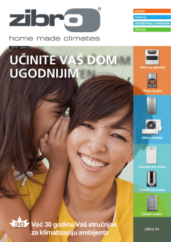 UČINITE VA&Scaron; DOM UGODNIJIM - ZIBRO-SHOP