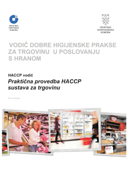 Vodič DHP i HACCP za trgovine