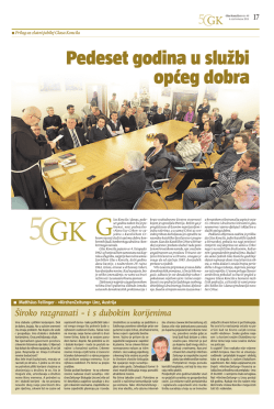 Pedeset godina u službi općeg dobra