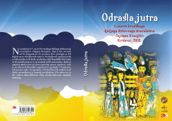 Odrasla jutra.pdf - Udruga dr. Stjepan Kranjčić