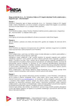 Mega produkcija d.o.o., Av. Većeslava Holjevca 29