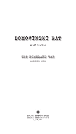 "Domovinski rat" (Impresum)