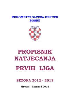 2. - Rukometni savez Herceg