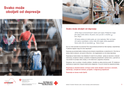 Svako može oboljeti od depresije