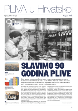 SLAVIMO 90 GODINA PLIVE