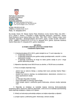 1_Natjecaj_stipendije 2014.pdf