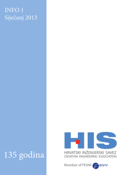 135 godina - Hrvatski inženjerski savez