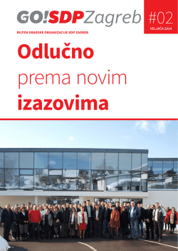 Bilten GO SDP Zagreb #2