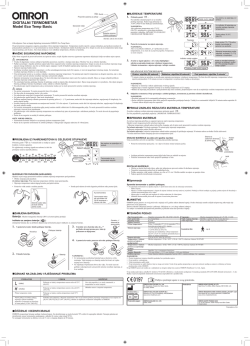 DIGItAlNI tERMOMEtAR Model Eco Temp Basic