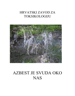 AZBEST JE SVUDA OKO NAS