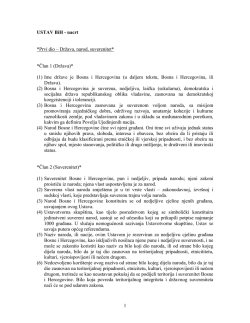 (1) Ime države je Bosna i Hercegovina (u dal