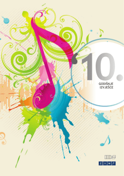 Godi&scaron;nje izvje&scaron;će 2010.