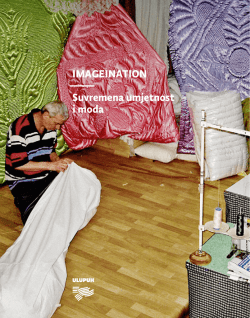 Page 1 IMAGEINATION &mdash;&mdash; Suvremena umjetnost i moda Page 2 V