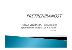 Pretreniranost
