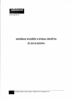 Financijski izvje&scaron;taji 2013. godina